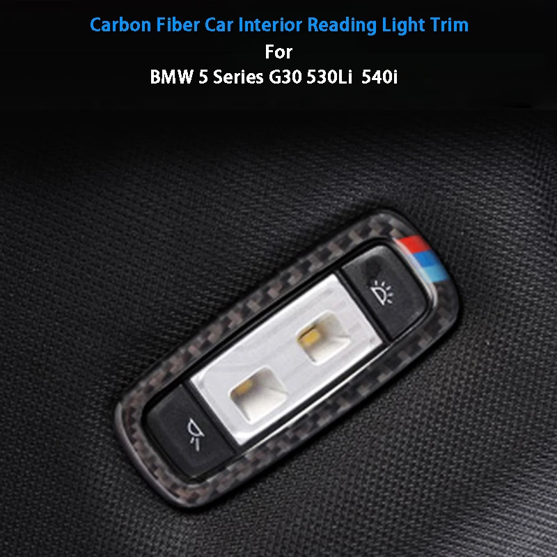 Carbon Fiber Reading Lights Decoration Cover Trim Decal Sticker For BMW 5 Series Car Styling G30 530Li 540i Auto Accessories
Carbon Fiber Reading Lights Decoration Cover Trim Decal Sticker For BMW 5 Series Car Styling G30 530Li 540i Auto Accessories