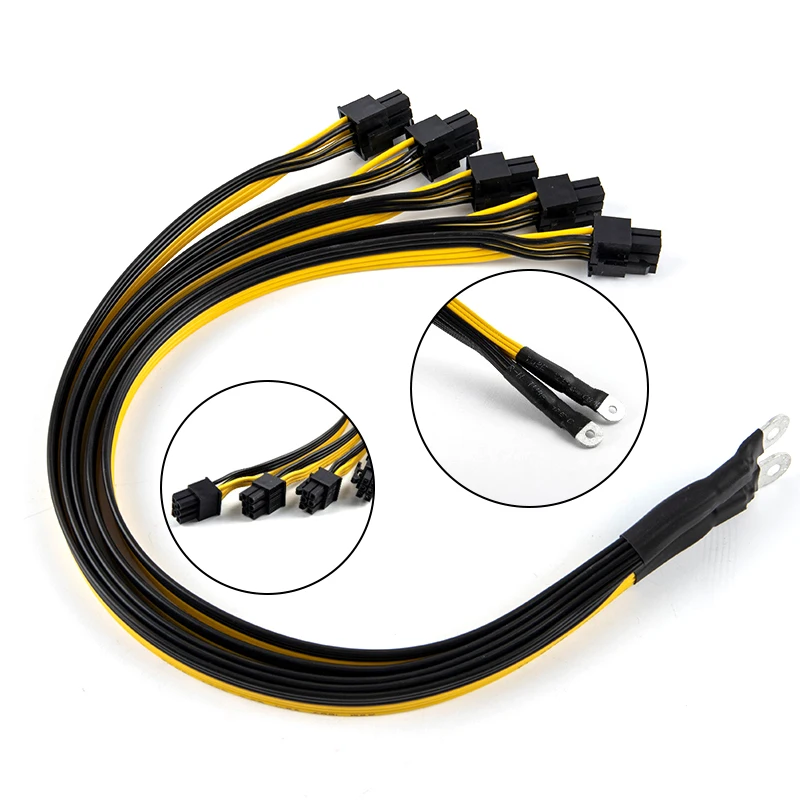 Графическая карта S7 S9-5X PCI-E PCIe 6Pin GPU Кабель питания сплиттера BTC Miner S11
Графическая карта S7 S9-5X PCI-E PCIe 6Pin GPU Кабель питания сплиттера BTC Miner S11