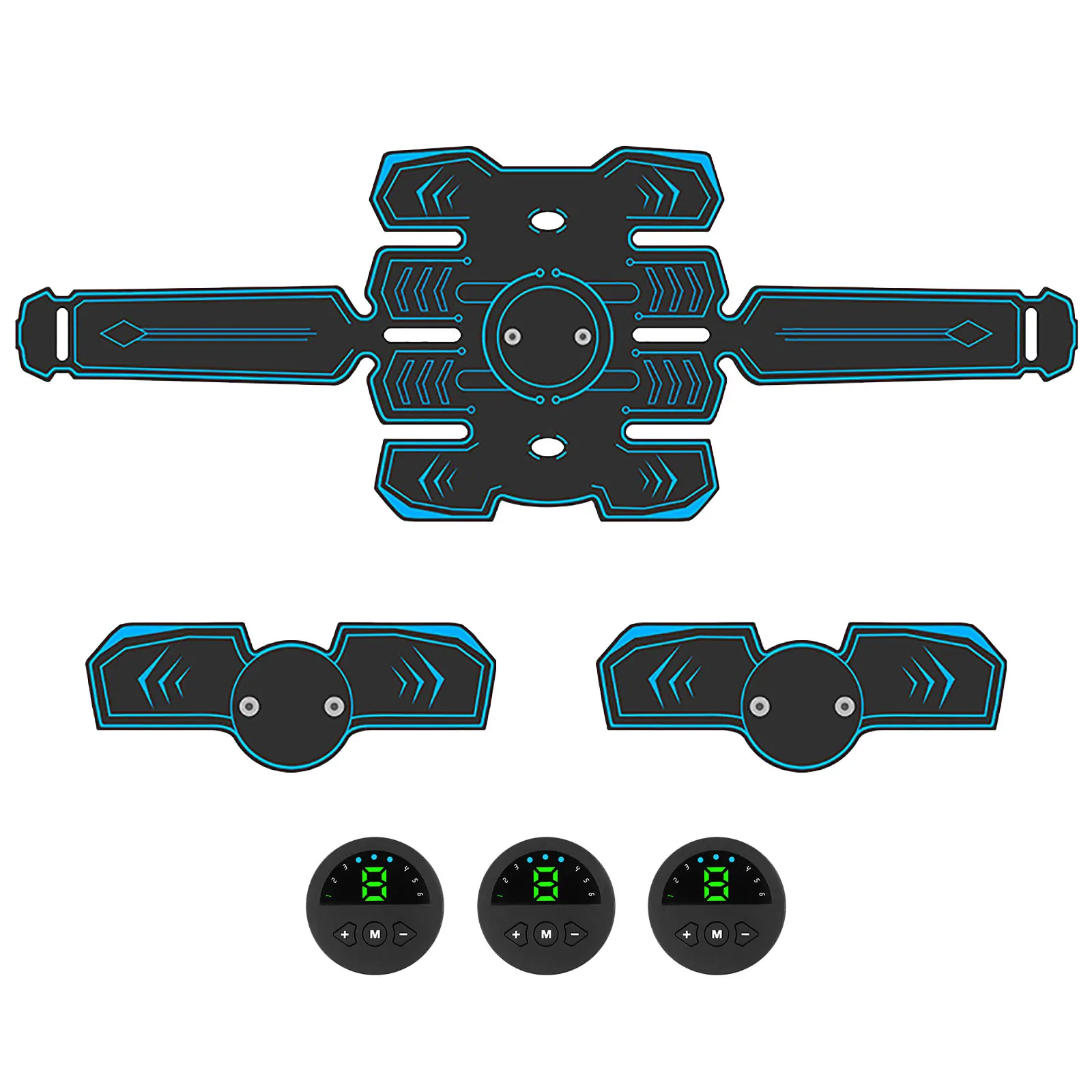Electric Abdominal Muscle Stimulator USB Rechargeable Intelligent Muscle Toner Training Device Equipment
Electric Abdominal Muscle Stimulator USB Rechargeable Intelligent Muscle Toner Training Device Equipment