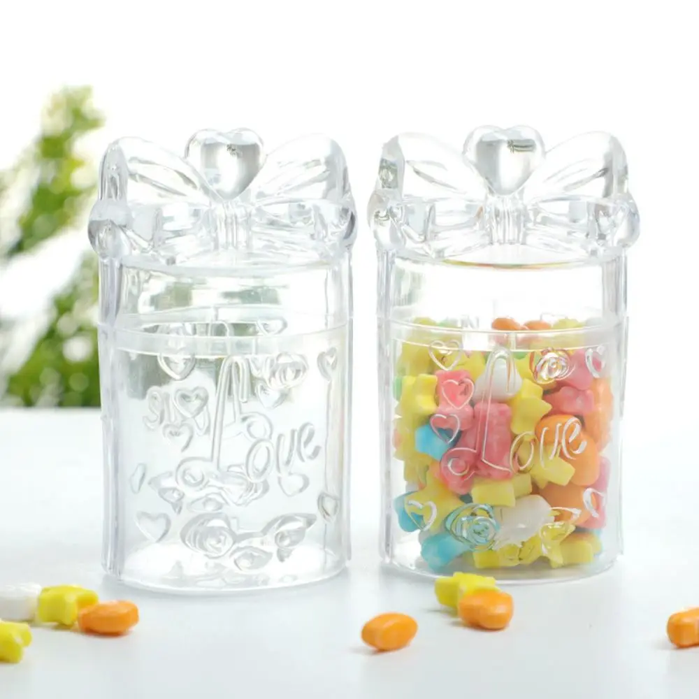 Plastic Candy Storage Box New Xmas Decor Bowknot Food Storage Food Grade Transparent Jewelry Packaging Party
Plastic Candy Storage Box New Xmas Decor Bowknot Food Storage Food Grade Transparent Jewelry Packaging Party