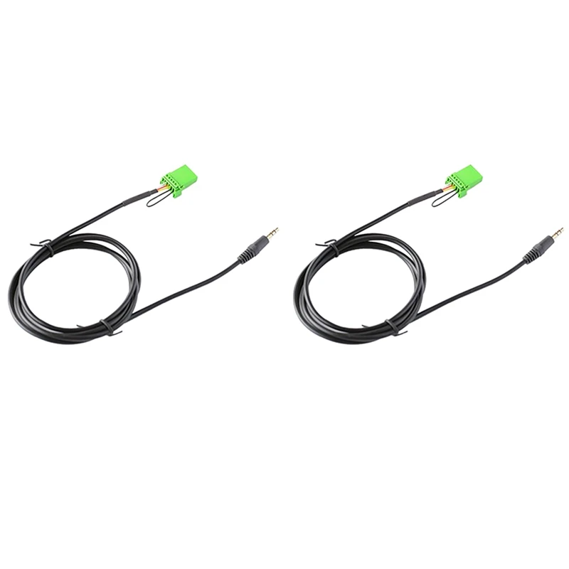 2X 6Pin Green Connector Stereo 3.5MM Jack Audio Aux-In MP3 Cable Wire For Honda Jazz Fit 2002-2006
2X 6Pin Green Connector Stereo 3.5MM Jack Audio Aux-In MP3 Cable Wire For Honda Jazz Fit 2002-2006