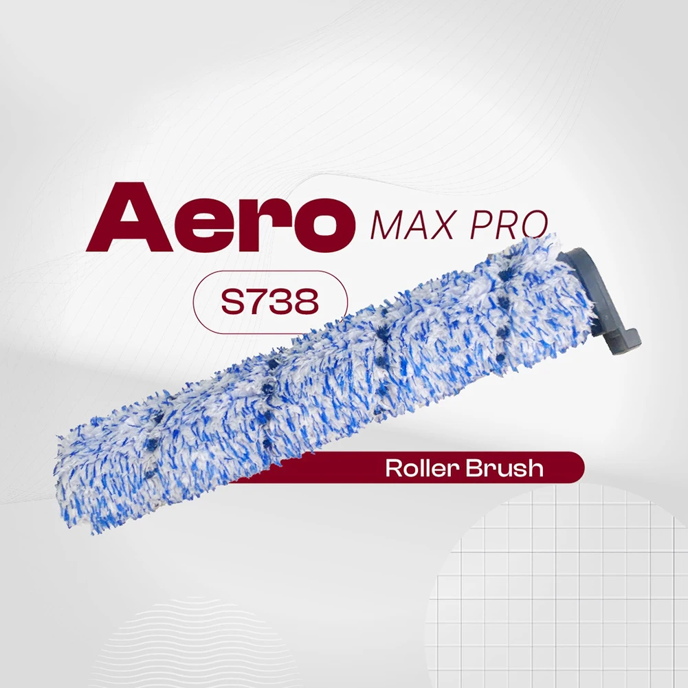 Durable Roller Brush Soft Brush Cordless Brusher Floor Washer Accessories For Aero Max Pro S738 Household Cleaning
Durable Roller Brush Soft Brush Cordless Brusher Floor Washer Accessories For Aero Max Pro S738 Household Cleaning