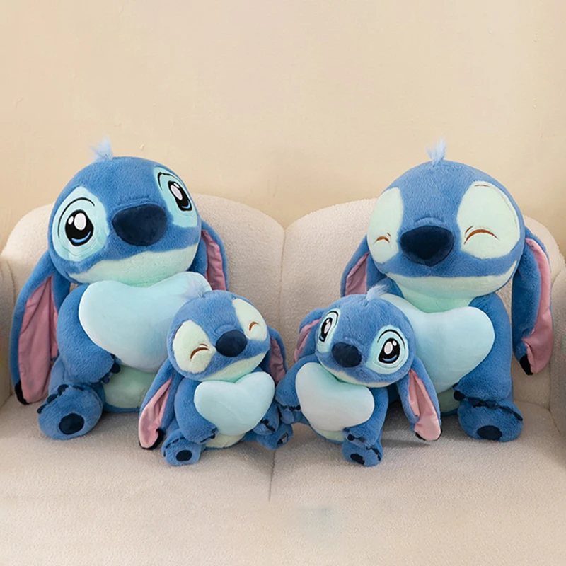 Плюшевые игрушки Disney мишка Лило и Стич медведь-пушка Bupu Love Blue аниме Stich куклы