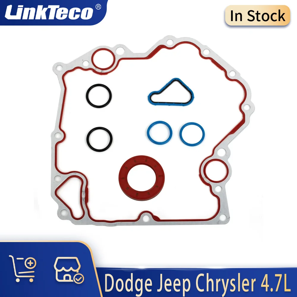 Комплект прокладок крышки ГРМ деталей двигателя подходит для 4,7 л V8 Gas EVA RVC для Jeep Liberty Dodge Nitro Ram 1500 Dakota 99-09 T31616 JV5136
Комплект прокладок крышки ГРМ деталей двигателя подходит для 4,7 л V8 Gas EVA RVC для Jeep Liberty Dodge Nitro Ram 1500 Dakota 99-09 T31616 JV5136