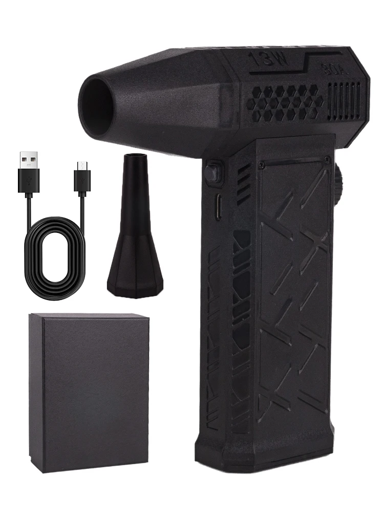 Мини-турбореактивный вентилятор Мощный воздуходувка 130000 Скорость ветра об/мин, 52 м/с, бесщеточный двигатель, ручной канальный вентилятор, электрическая сушилка для воздуха, струйная сушка 
Мини-турбореактивный вентилятор Мощный воздуходувка 130000 Скорость ветра об/мин, 52 м/с, бесщеточный двигатель, ручной канальный вентилятор, электрическая сушилка для воздуха, струйная сушка