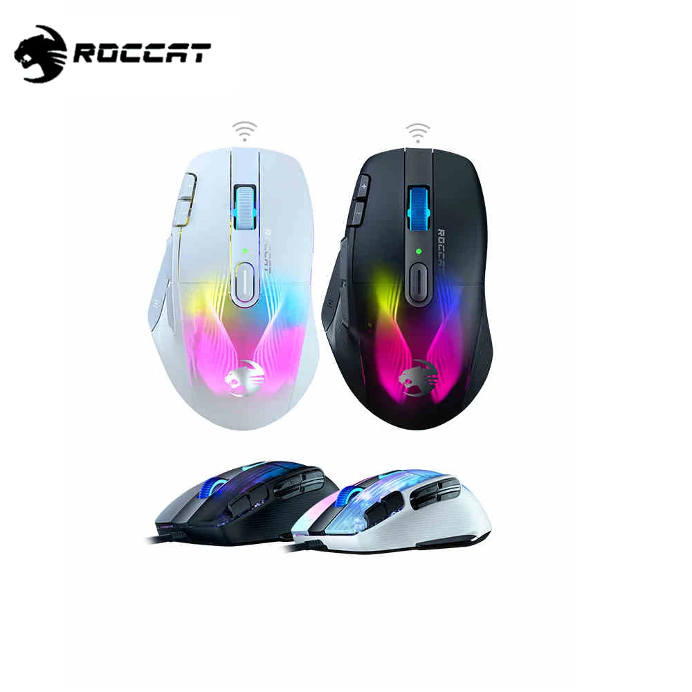 Оригинальная Беспроводная игровая Bluetooth-мышь для ROCCAT KONE XP Air, 16,8 миллиона 3D геймерских мышей RGB, 19000 DPI, двигатель Owl-Eye 2
Оригинальная Беспроводная игровая Bluetooth-мышь для ROCCAT KONE XP Air, 16,8 миллиона 3D геймерских мышей RGB, 19000 DPI, двигатель Owl-Eye 2