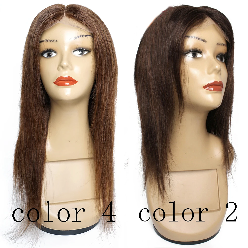 4*4 Transparent Lace Straight Wigs For Women #2 #4 Color Straight Brazilian Human Hair Wigs Straight Wigs For Women Testa Hair
4*4 Transparent Lace Straight Wigs For Women #2 #4 Color Straight Brazilian Human Hair Wigs Straight Wigs For Women Testa Hair