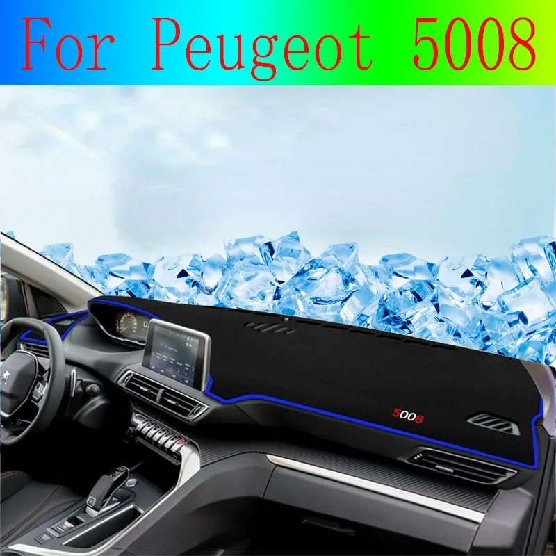 Накладка на приборную панель автомобиля для Peugeot 5008, солнцезащитный козырек, коврики для приборной панели, автомобильные аксессуары с защит...
Накладка на приборную панель автомобиля для Peugeot 5008, солнцезащитный козырек, коврики для приборной панели, автомобильные аксессуары с защит...