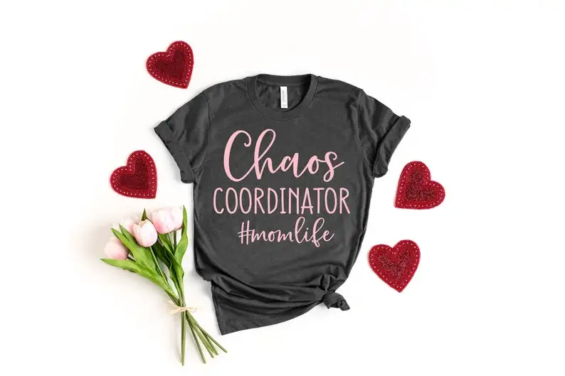 Chaos Coordinator Shirt Funny Mom Shirts Mother's Day Gift Cotton Korean Plus Size O Neck Casual Short Sleeve Woman T-Shirts
Chaos Coordinator Shirt Funny Mom Shirts Mother's Day Gift Cotton Korean Plus Size O Neck Casual Short Sleeve Woman T-Shirts