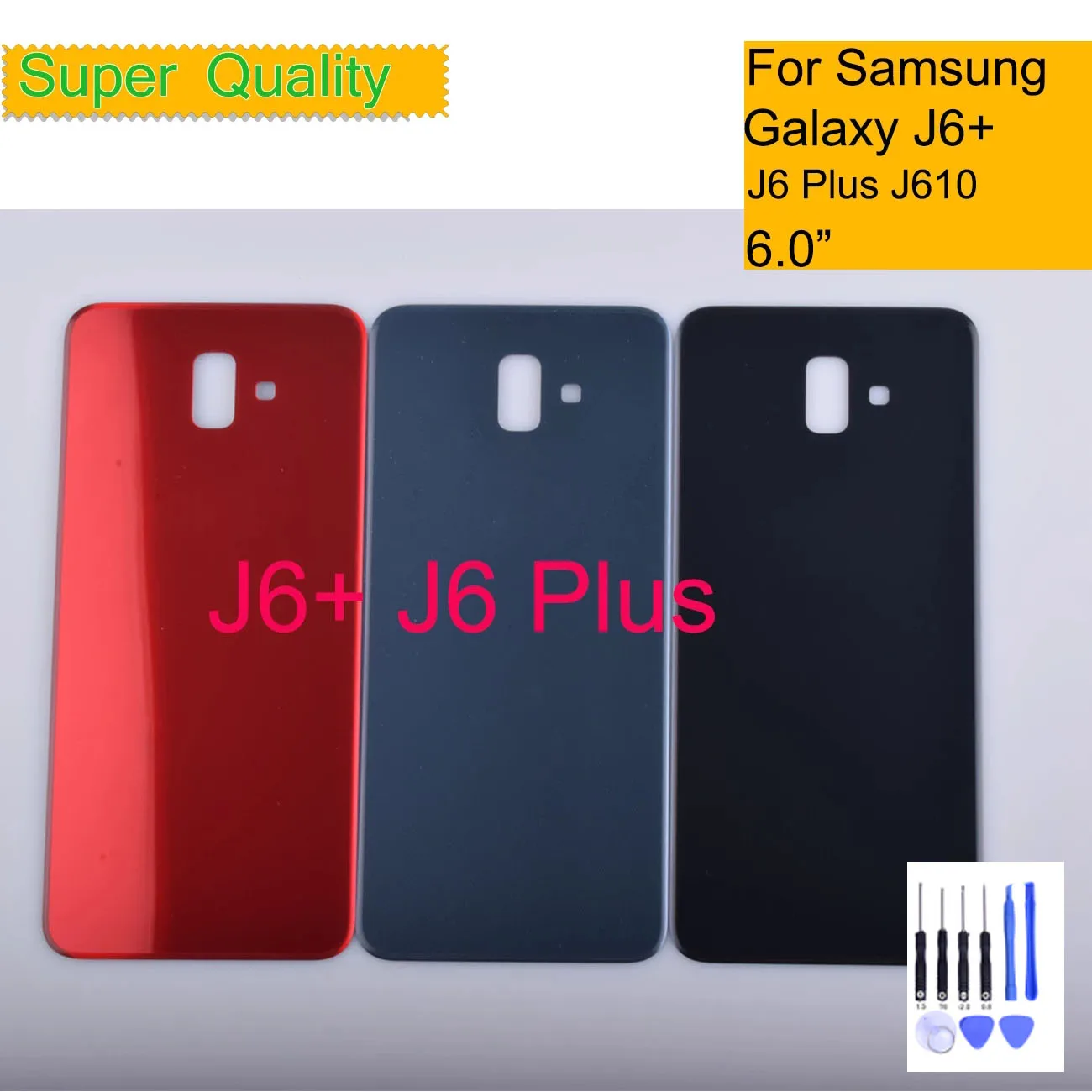 For Samsung Galaxy J6+ J6 Plus 2018 J610 Housing Back Cover Case Rear Battery Door Chassis Shell Replacement
For Samsung Galaxy J6+ J6 Plus 2018 J610 Housing Back Cover Case Rear Battery Door Chassis Shell Replacement