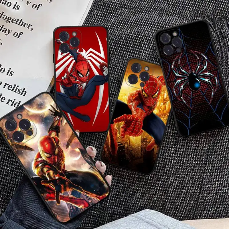 Spider-Man-S Phone Case Silicone Soft for iphone 14 13 12 11 Pro Mini XS MAX 8 7 6 Plus X XS XR Cover
Spider-Man-S Phone Case Silicone Soft for iphone 14 13 12 11 Pro Mini XS MAX 8 7 6 Plus X XS XR Cover