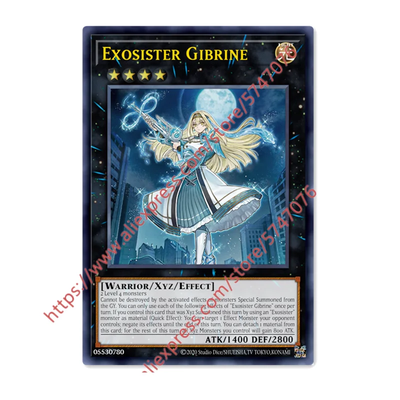Yu Gi Oh Exosister Gibrine SR Japanese English DIY Toys Hobbies Hobby Collectibles Game Collection Anime Cards
Yu Gi Oh Exosister Gibrine SR Japanese English DIY Toys Hobbies Hobby Collectibles Game Collection Anime Cards