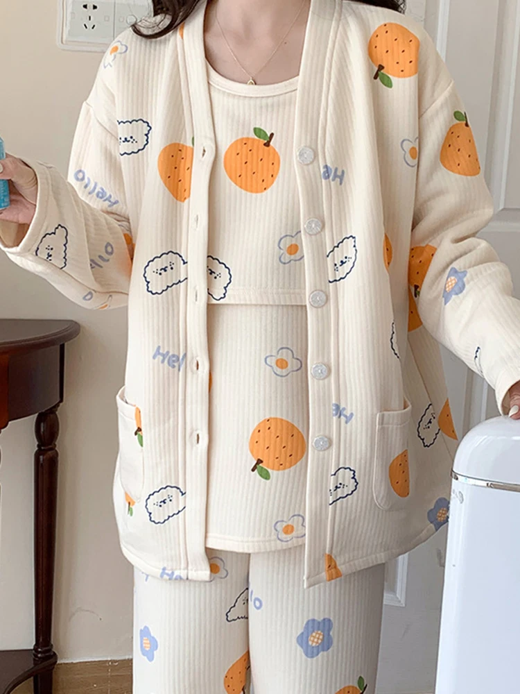Pregnancy and Maternity Pajamas Woman for Breastfeeding Pregnant Clothing Nursing Nightgown Hospital Winter
Pregnancy and Maternity Pajamas Woman for Breastfeeding Pregnant Clothing Nursing Nightgown Hospital Winter