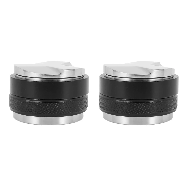 2pcs 51mm Espresso Tamper & Distributor, Dual Head Coffee Leveler, Adjustable Depth-Professional Espresso Hand Tampers
2pcs 51mm Espresso Tamper & Distributor, Dual Head Coffee Leveler, Adjustable Depth-Professional Espresso Hand Tampers
