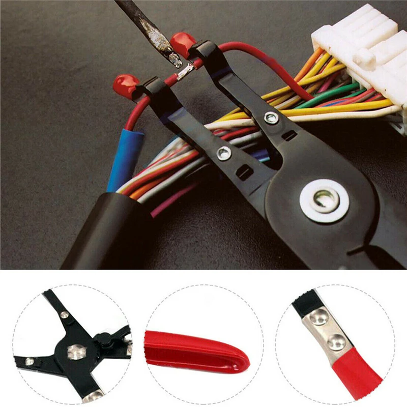 

2023 Car Vehicle Soldering Aid Plier Hold 2 Wires Universal Whilst Innovative Repair Tool Viking Arm Garage Tools Cutting Wire