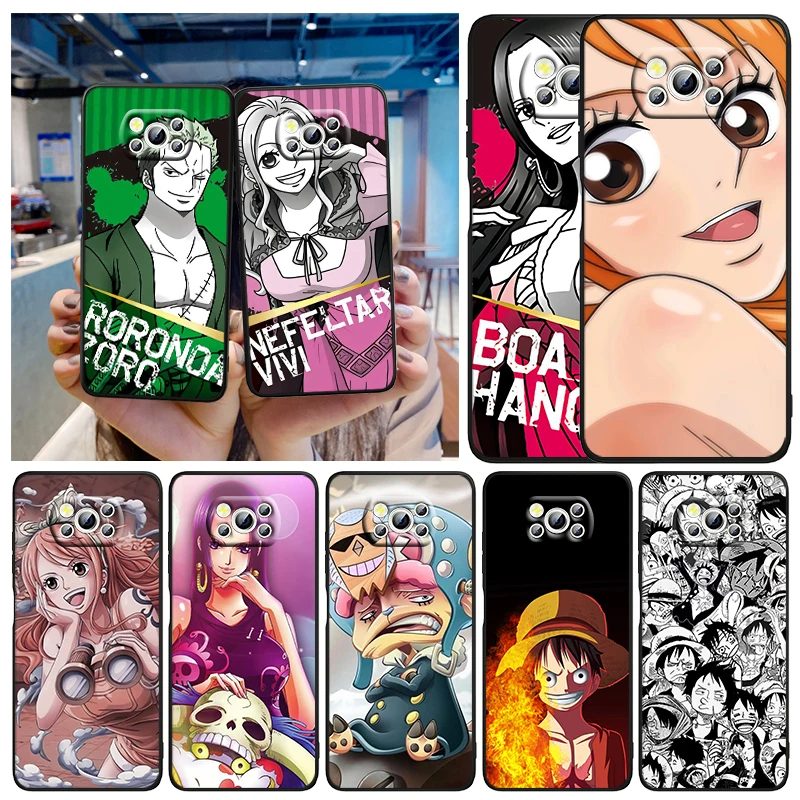 Japanese One Piece Anime Phone Case For Xiaomi Mi Poco X5 X4 X3 NFC F4 F3 GT M5 M5s M4 M3 Pro C50 C40 5G Black Soft Cover
Japanese One Piece Anime Phone Case For Xiaomi Mi Poco X5 X4 X3 NFC F4 F3 GT M5 M5s M4 M3 Pro C50 C40 5G Black Soft Cover