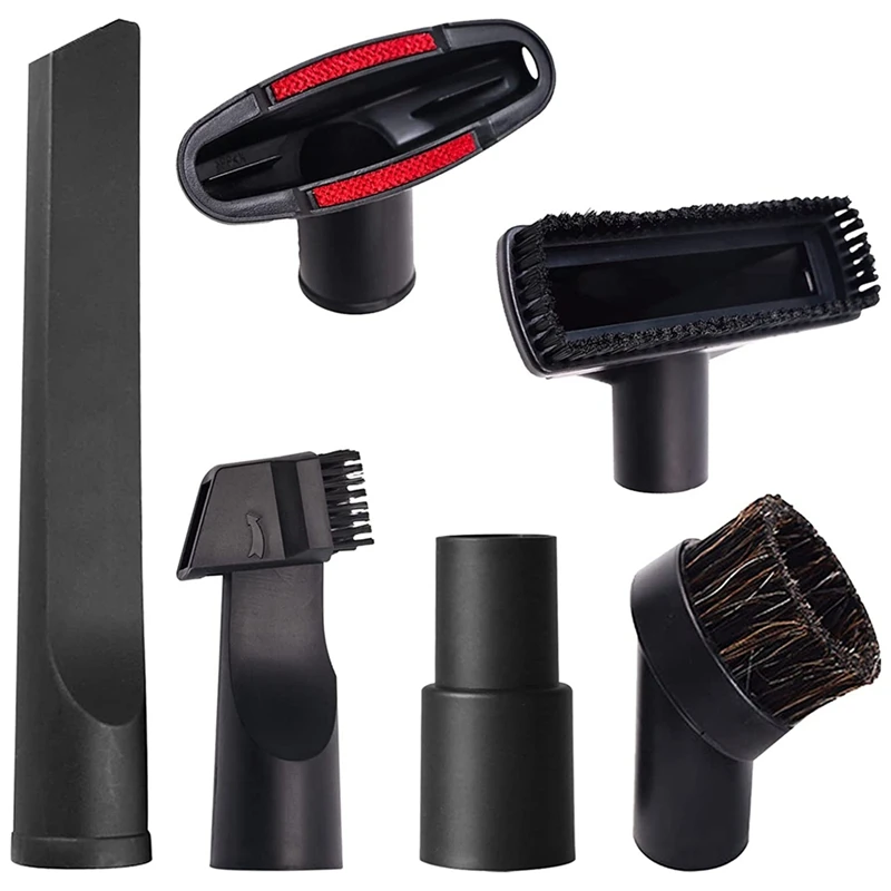 6 Pack Brush Nozzle Hose 32Mm Vacuum Cleaner Brush, Replacement Brush And Nozzle,For Multi-Function Vacuum Cleaner
6 Pack Brush Nozzle Hose 32Mm Vacuum Cleaner Brush, Replacement Brush And Nozzle,For Multi-Function Vacuum Cleaner