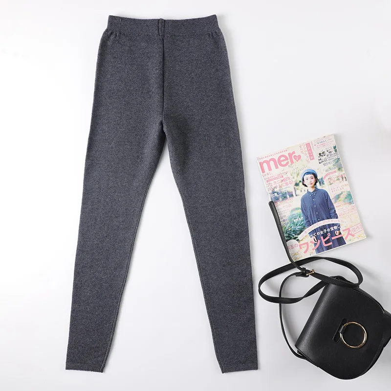 Women's Pure Cotton Cashmere Autumn And Winter Leggings Elastic Waistline Warm High-End Versatile Basic High Waist Pants
Women's Pure Cotton Cashmere Autumn And Winter Leggings Elastic Waistline Warm High-End Versatile Basic High Waist Pants