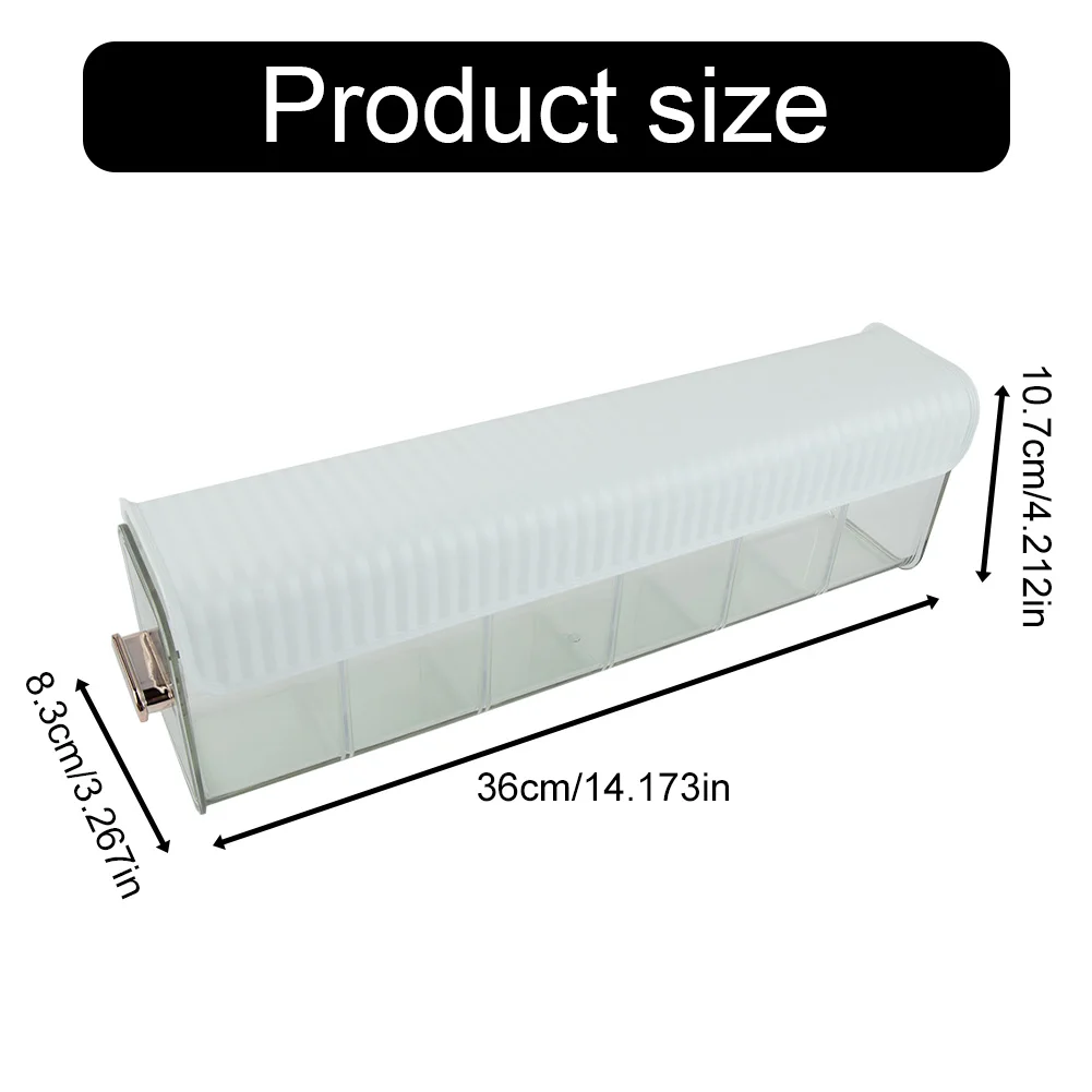 Drawer Organizer Lingerie Storage Box Multifunctional 36 X 8.3 X 10.7cm 6 Grids Door & Wall Mounted/ Hanging PET
Drawer Organizer Lingerie Storage Box Multifunctional 36 X 8.3 X 10.7cm 6 Grids Door & Wall Mounted/ Hanging PET