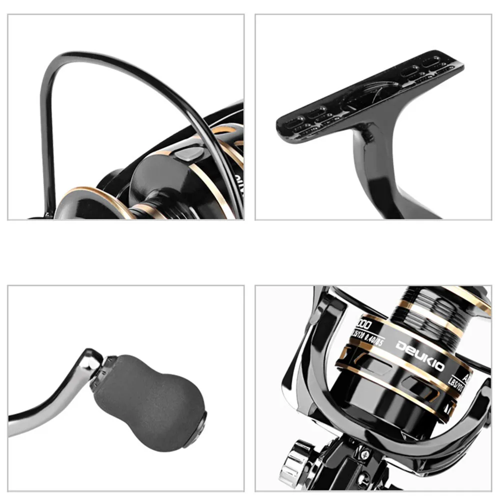 Fishing Reels Fish Reel Prevent Sweating Speed Ratio 5.2:1 Thickened 13*12.5*7.6CM Comfortable Grip Large Capacity
Fishing Reels Fish Reel Prevent Sweating Speed Ratio 5.2:1 Thickened 13*12.5*7.6CM Comfortable Grip Large Capacity