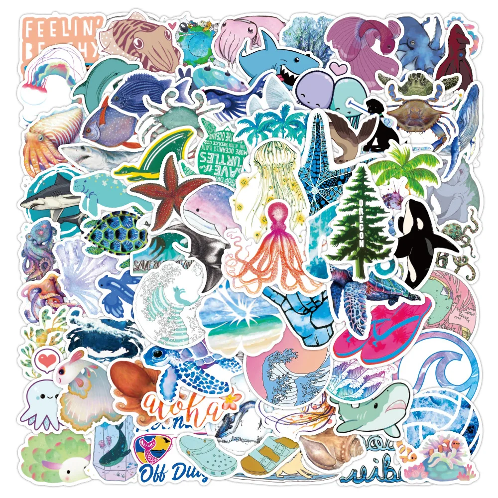 30/50/100pcs marine animal graffiti personality decorative stickers notebook skateboard luggage waterproof motorcycle stickers
30/50/100pcs marine animal graffiti personality decorative stickers notebook skateboard luggage waterproof motorcycle stickers