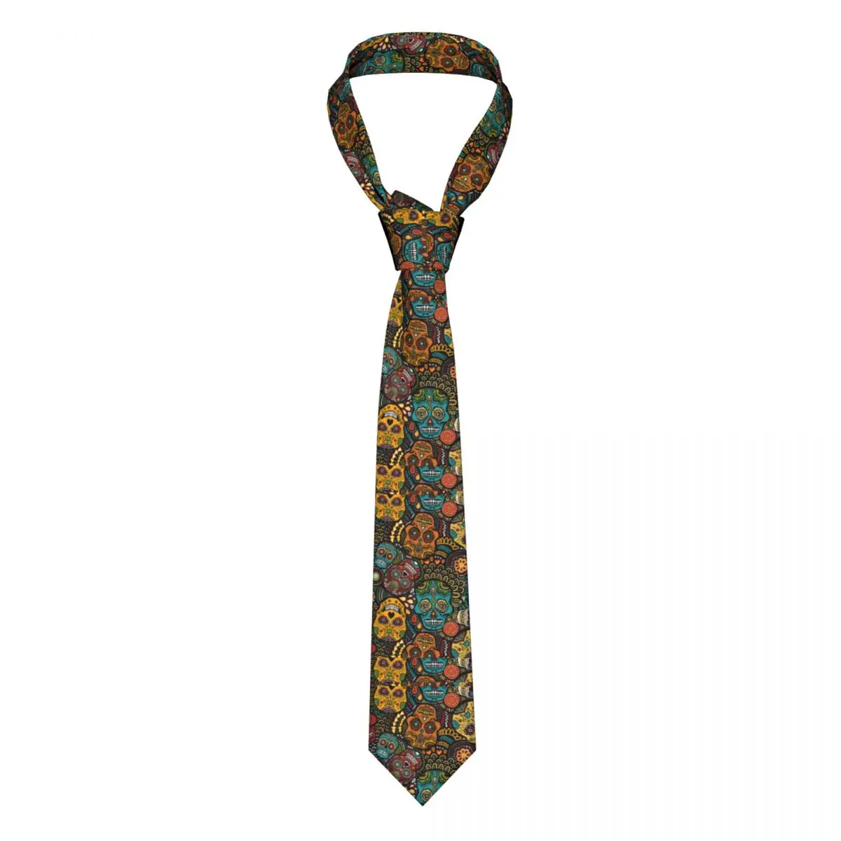 Sugar Skull Neckties Unisex Polyester 8 cm Day Dead Neck Ties for Men Skinny Narrow Shirt Accessories Gravatas Wedding
Sugar Skull Neckties Unisex Polyester 8 cm Day Dead Neck Ties for Men Skinny Narrow Shirt Accessories Gravatas Wedding