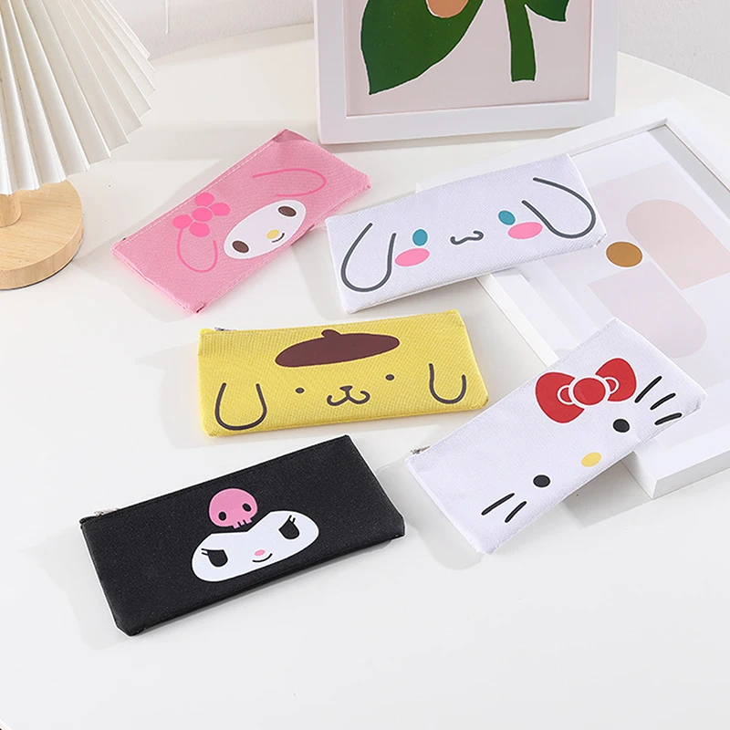 Kuromi Cinnamoroll помпон Purin студенческие Канцтовары Холщовая Сумка для карандашей школьная сумка для карандашей офисные школьные принадлежности
Kuromi Cinnamoroll помпон Purin студенческие Канцтовары Холщовая Сумка для карандашей школьная сумка для карандашей офисные школьные принадлежности