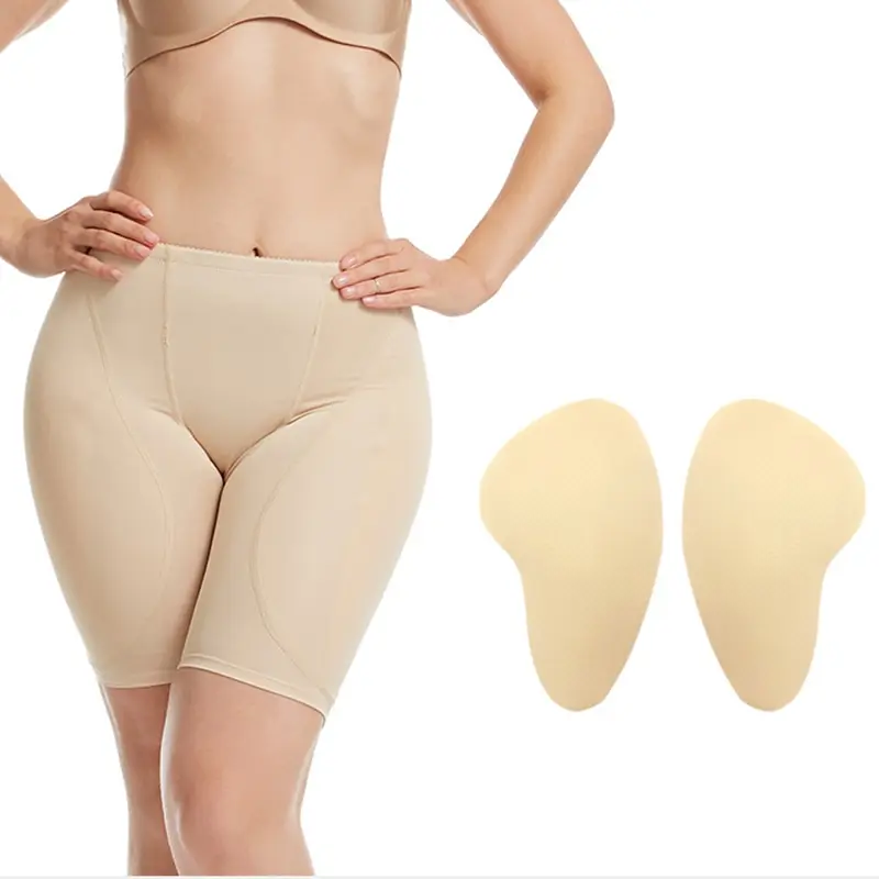 

1Pair Buttocks Enhancers Inserts Sponge Pad Crossdressing Hip Pads Shapewear Foam Pad Postpartum Body Sculpting Pants Inserts