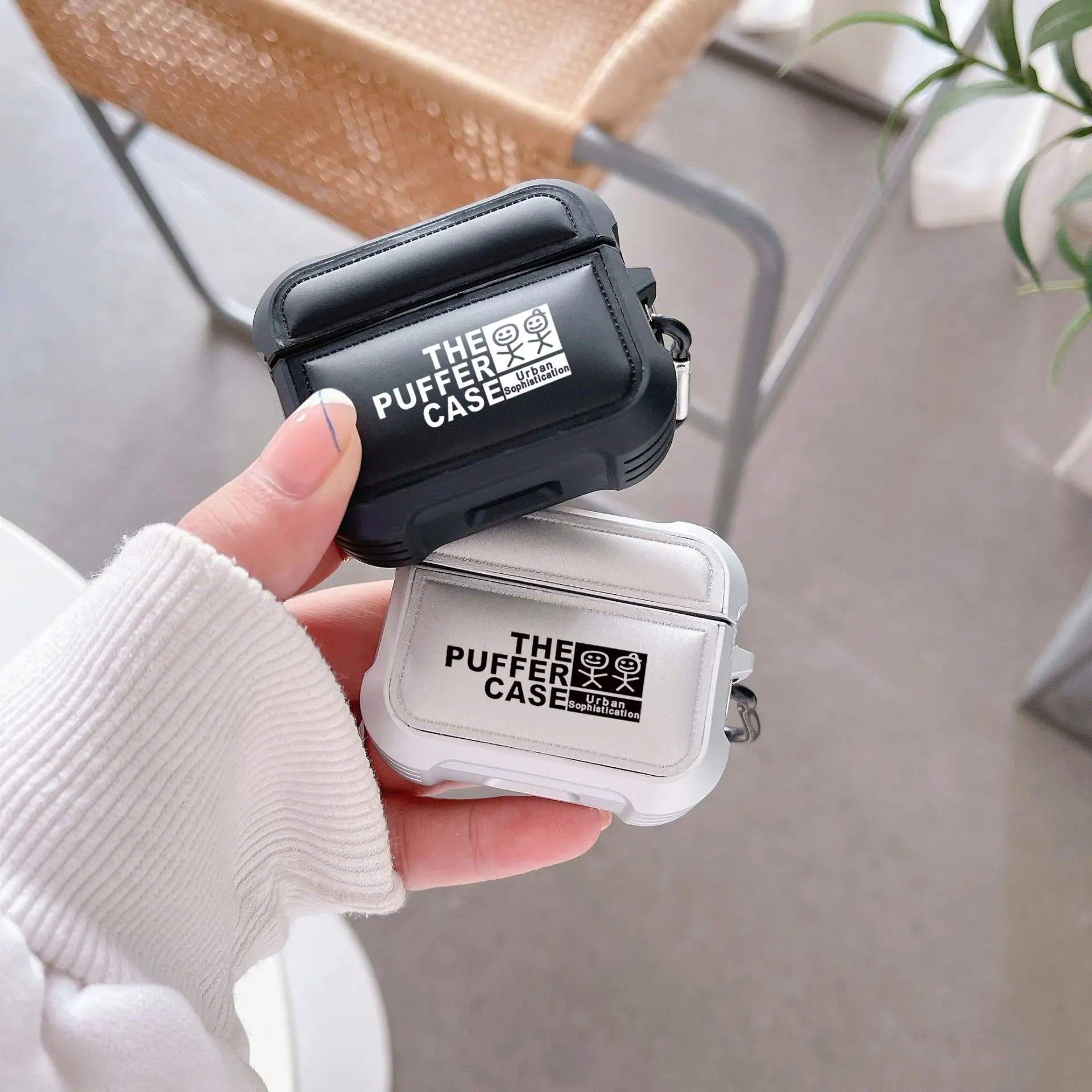 Модный брендовый кожаный чехол для наушников Airpods 1 2 3 Pro, защитный чехол для Apple Airpods3 
Модный брендовый кожаный чехол для наушников Airpods 1 2 3 Pro, защитный чехол для Apple Airpods3