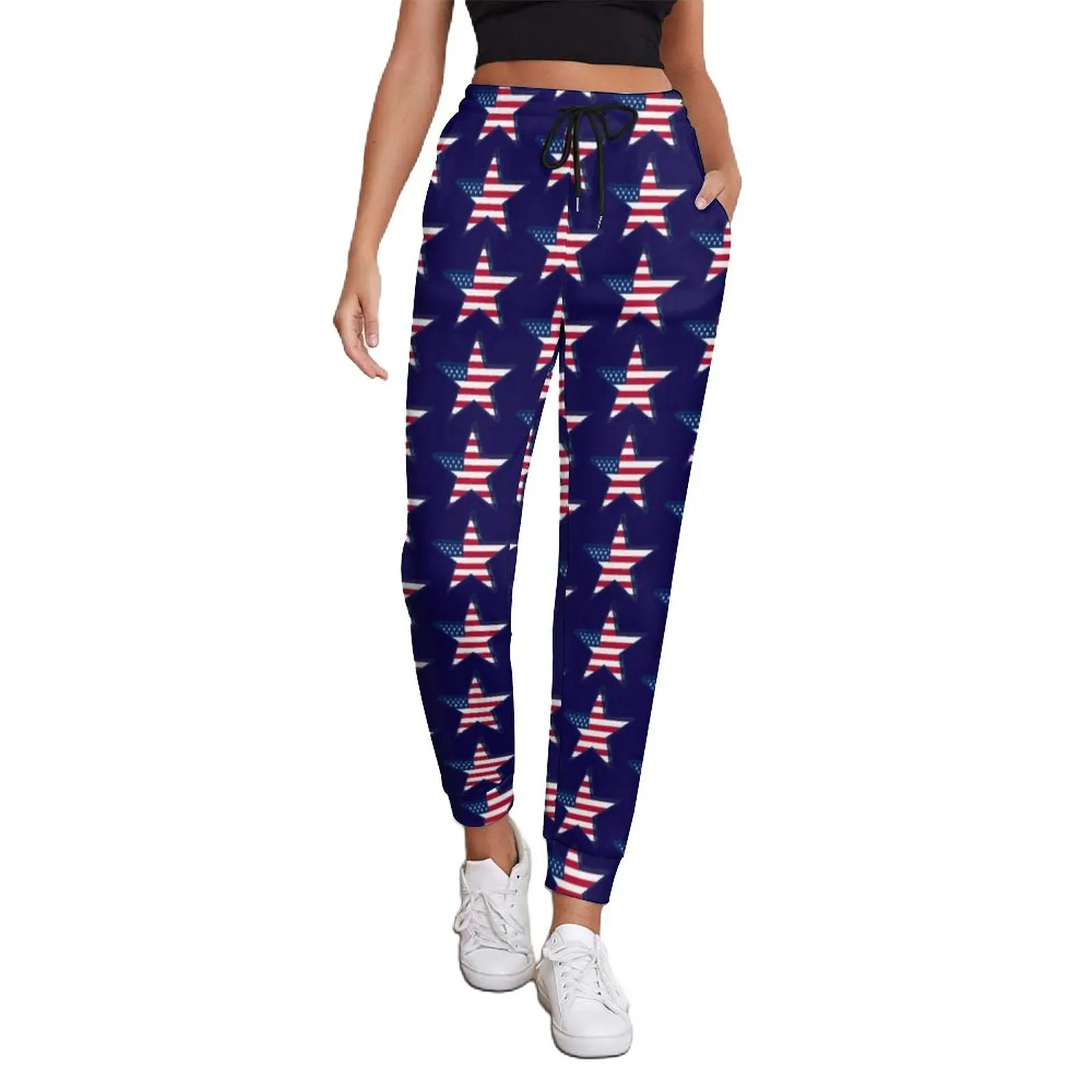 USA American Flag Baggy Pants Spring Star Print Patriotic Casual Sweatpants Ladies Street Style Printed Trousers Big Size 3XL
USA American Flag Baggy Pants Spring Star Print Patriotic Casual Sweatpants Ladies Street Style Printed Trousers Big Size 3XL