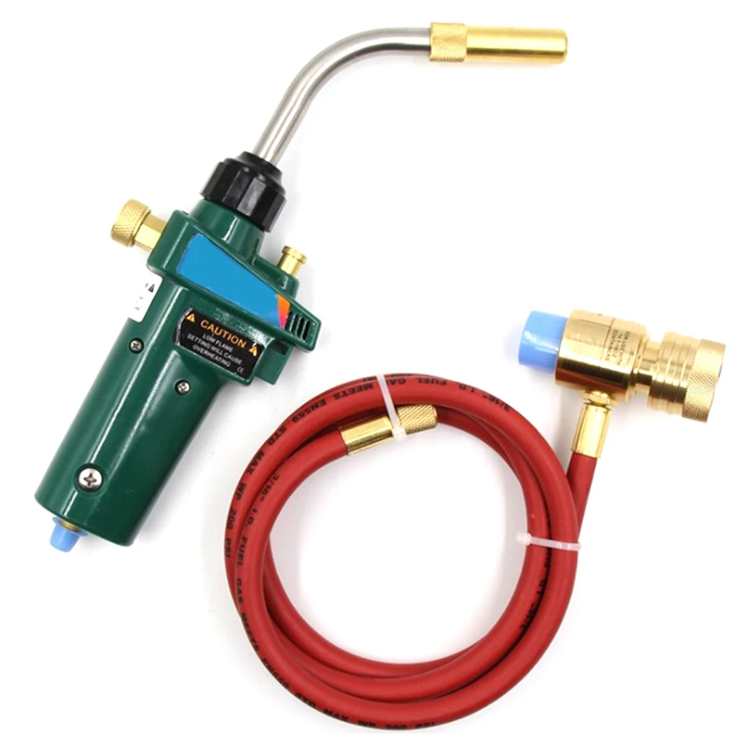 Pure Copper Mapp Gas Brazing Welding Torch With 1.5m Hose Propane Heating Burner Copper For Air Conditioning Refrigerator
Pure Copper Mapp Gas Brazing Welding Torch With 1.5m Hose Propane Heating Burner Copper For Air Conditioning Refrigerator