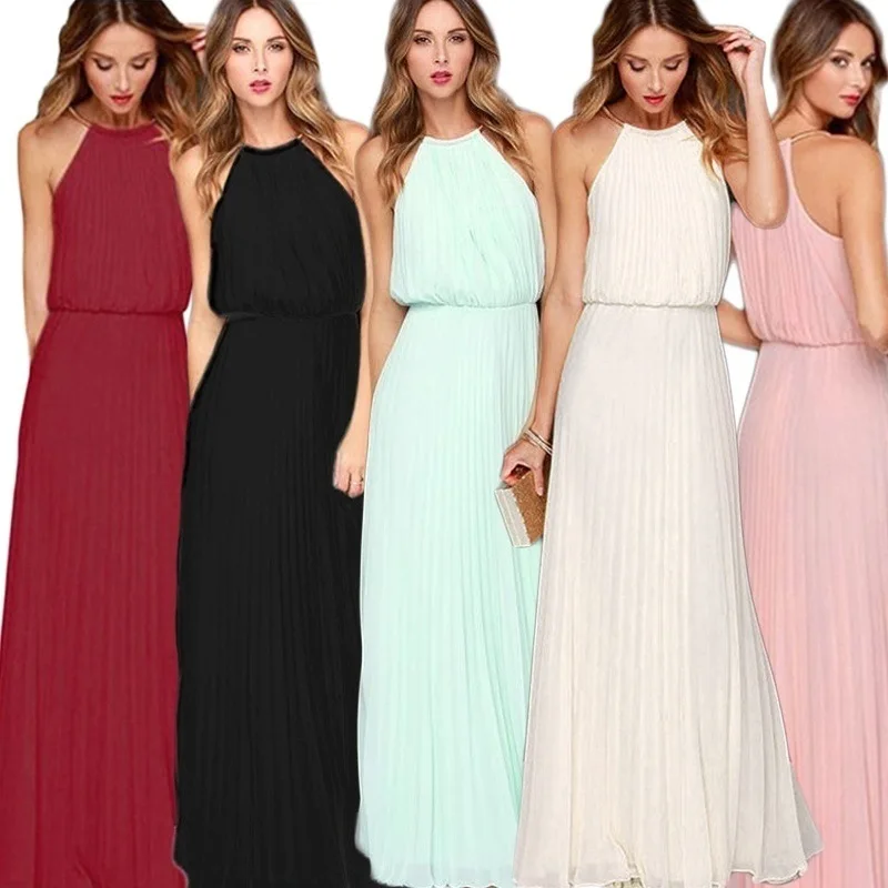 Sexy Elegant Women Boho Club Dress Women's Summer Sleeveless Halter Bandage Long Dress Ladies Party Bridesmaids Maxi Dresses
Sexy Elegant Women Boho Club Dress Women's Summer Sleeveless Halter Bandage Long Dress Ladies Party Bridesmaids Maxi Dresses