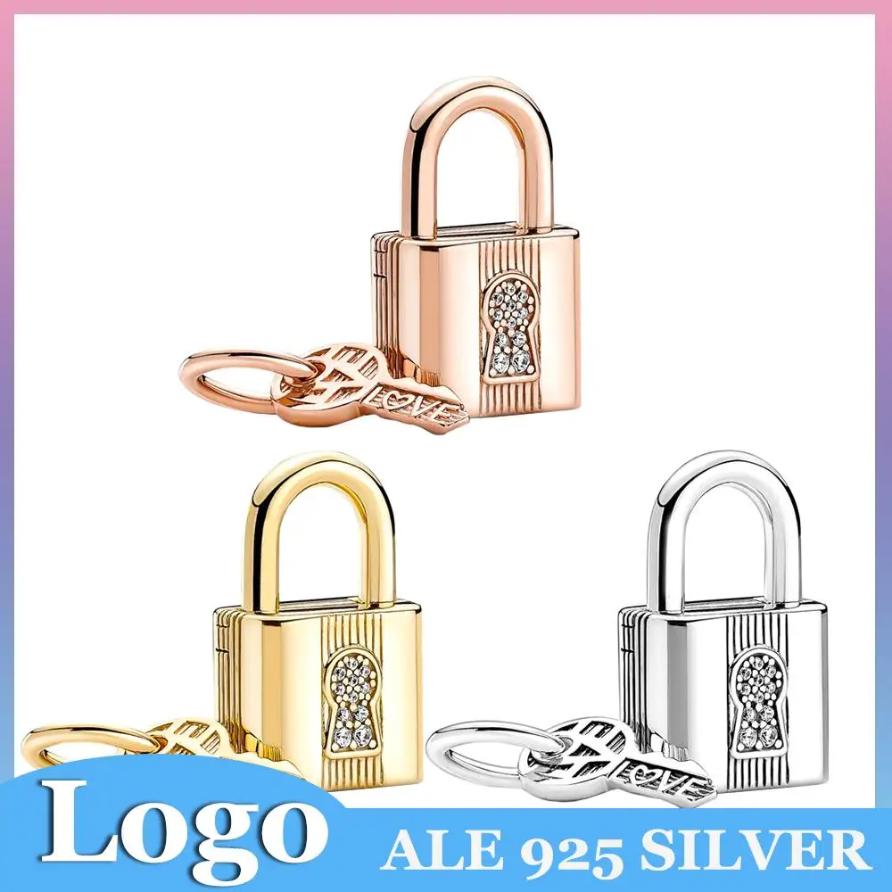 2022 New 925 Sterling Silver Padlock & Key Charm with pendant Charms fits Pandora Original Bracelet Jewelry Making DIY
2022 New 925 Sterling Silver Padlock & Key Charm with pendant Charms fits Pandora Original Bracelet Jewelry Making DIY