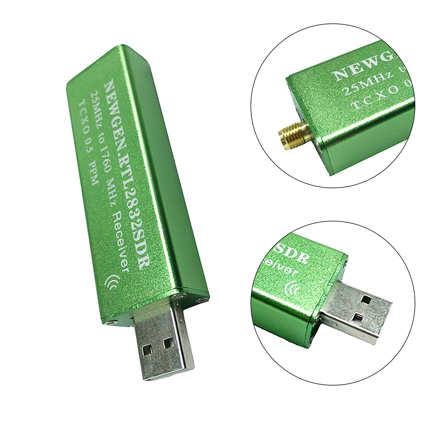 Премиум USB RTL-SDR W/0,5 PPM TCXO металлический чехол SMA R820T2 RTL2832U, аксессуары для сигнала, полная полоса, Коротковолновая, отдельная хост-система
Премиум USB RTL-SDR W/0,5 PPM TCXO металлический чехол SMA R820T2 RTL2832U, аксессуары для сигнала, полная полоса, Коротковолновая, отдельная хост-система