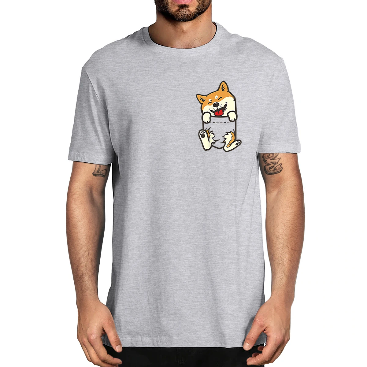 100% Cotton Pocket Shiba Inu Feet Cute Doge Akita Dog Lover Owner Gift Men's Novelty T-Shirt Women Casual Streetwear Harajuku
100% Cotton Pocket Shiba Inu Feet Cute Doge Akita Dog Lover Owner Gift Men's Novelty T-Shirt Women Casual Streetwear Harajuku