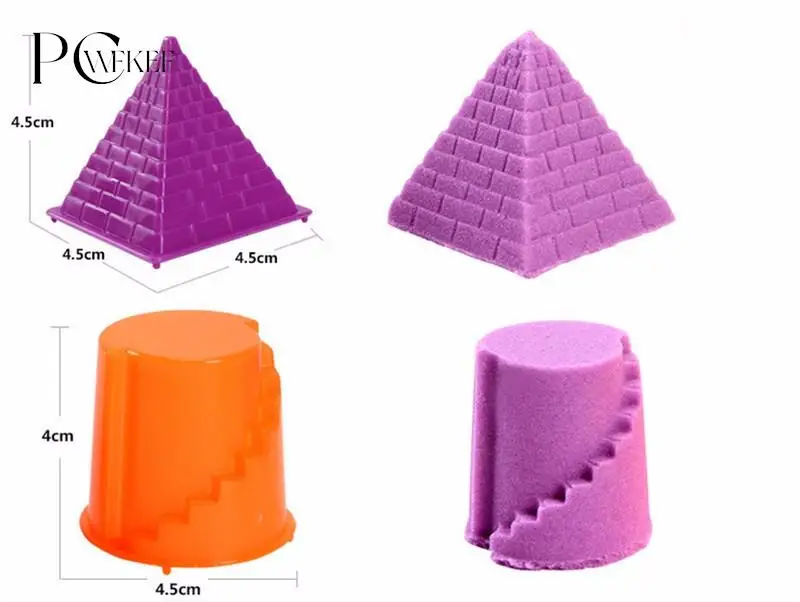 6Pcs/Set Kids Castle Sand Clay Mold Building Pyramid Sandcastle Beach Sand Toy For Children Model Building Kits Educational Toys
6Pcs/Set Kids Castle Sand Clay Mold Building Pyramid Sandcastle Beach Sand Toy For Children Model Building Kits Educational Toys