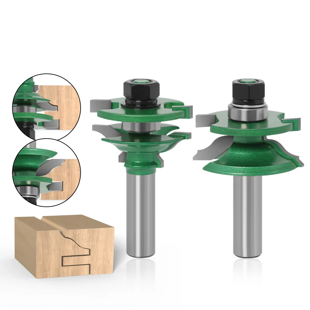 12 handle household West tenon cutter Dahu West tenon cutter combined woodworking milling cutter 2-pcs cabinet door frame cutter
12 handle household West tenon cutter Dahu West tenon cutter combined woodworking milling cutter 2-pcs cabinet door frame cutter