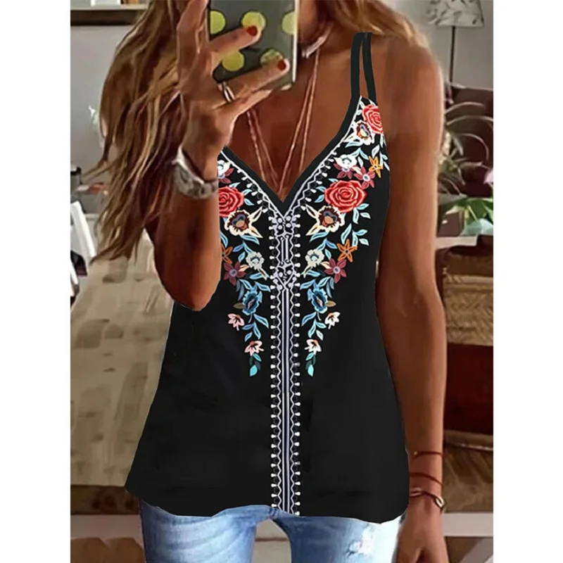 2022 Hot Sale Summer Printed Short Sleeve Sling T Shirt Top Ethnic Women Short Sleeve Top Slim Fit Pullover Casual T Shirt
2022 Hot Sale Summer Printed Short Sleeve Sling T Shirt Top Ethnic Women Short Sleeve Top Slim Fit Pullover Casual T Shirt
