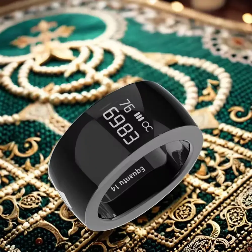 Водонепроницаемый счетчик молитв цифровой будильник Азан кольцо Tasbeeh Tasbih Zikr