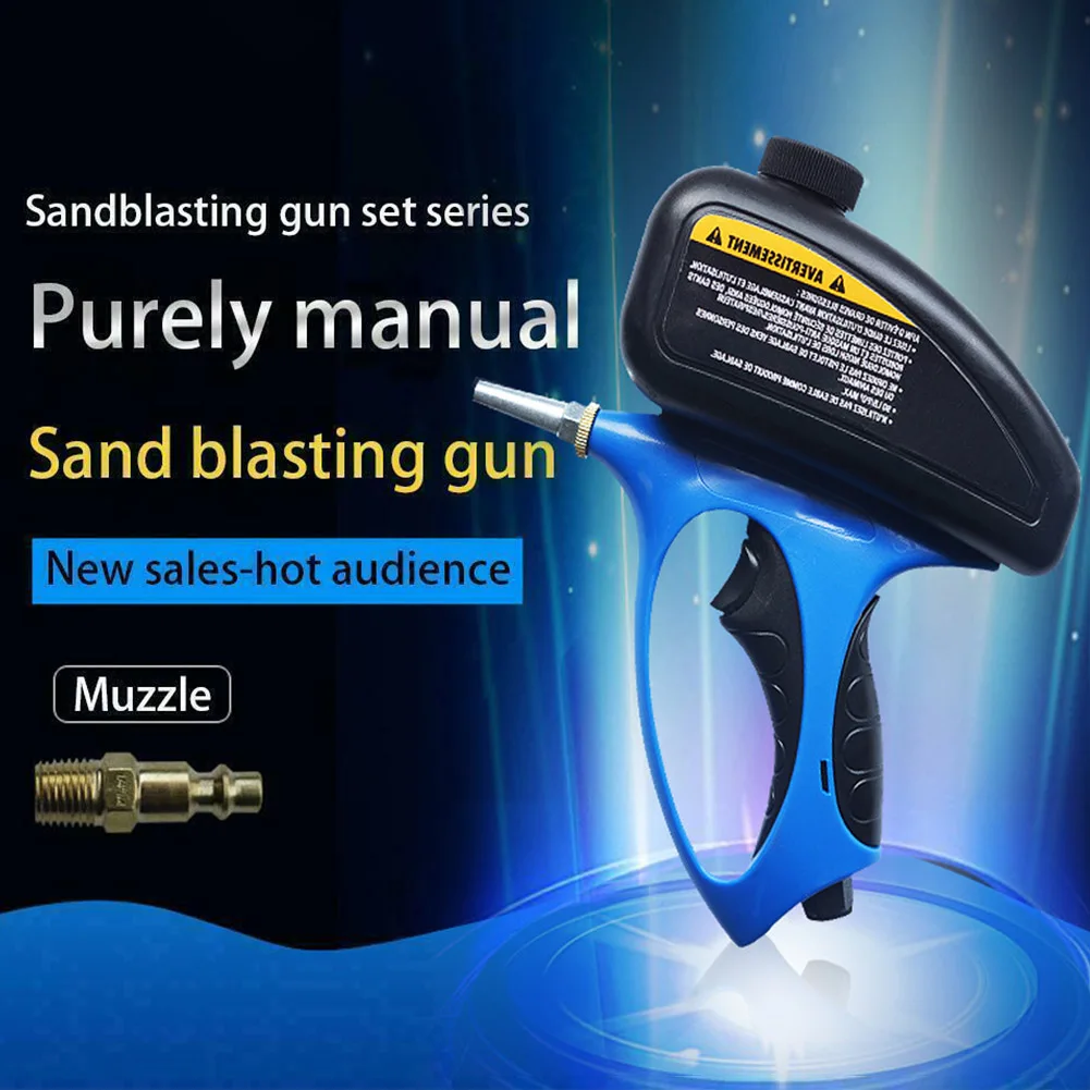70 To 150PSI Anti Rust Polishing Pneumatic Sandblaster Home Manual Aluminium Nozzle Adjustable Power Tool Handheld Portable
70 To 150PSI Anti Rust Polishing Pneumatic Sandblaster Home Manual Aluminium Nozzle Adjustable Power Tool Handheld Portable