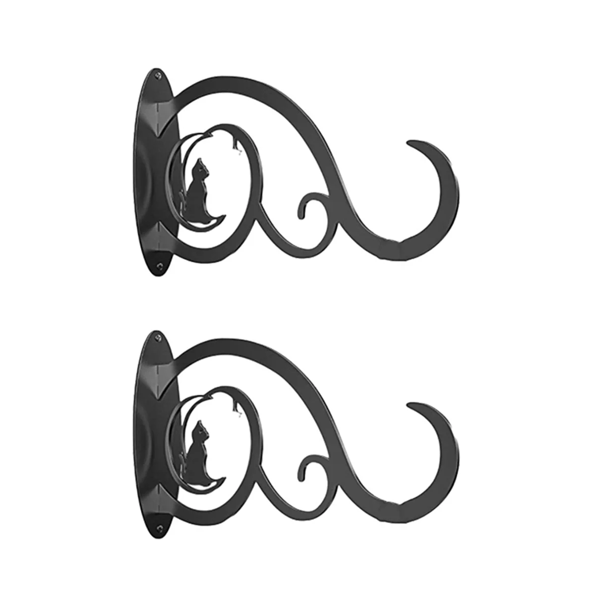 Garden Iron Hook Bracket Metal Practical Wall Mounted Flower Pot Basket for Outdoor Indoor Hanging Plants Supplies
Garden Iron Hook Bracket Metal Practical Wall Mounted Flower Pot Basket for Outdoor Indoor Hanging Plants Supplies