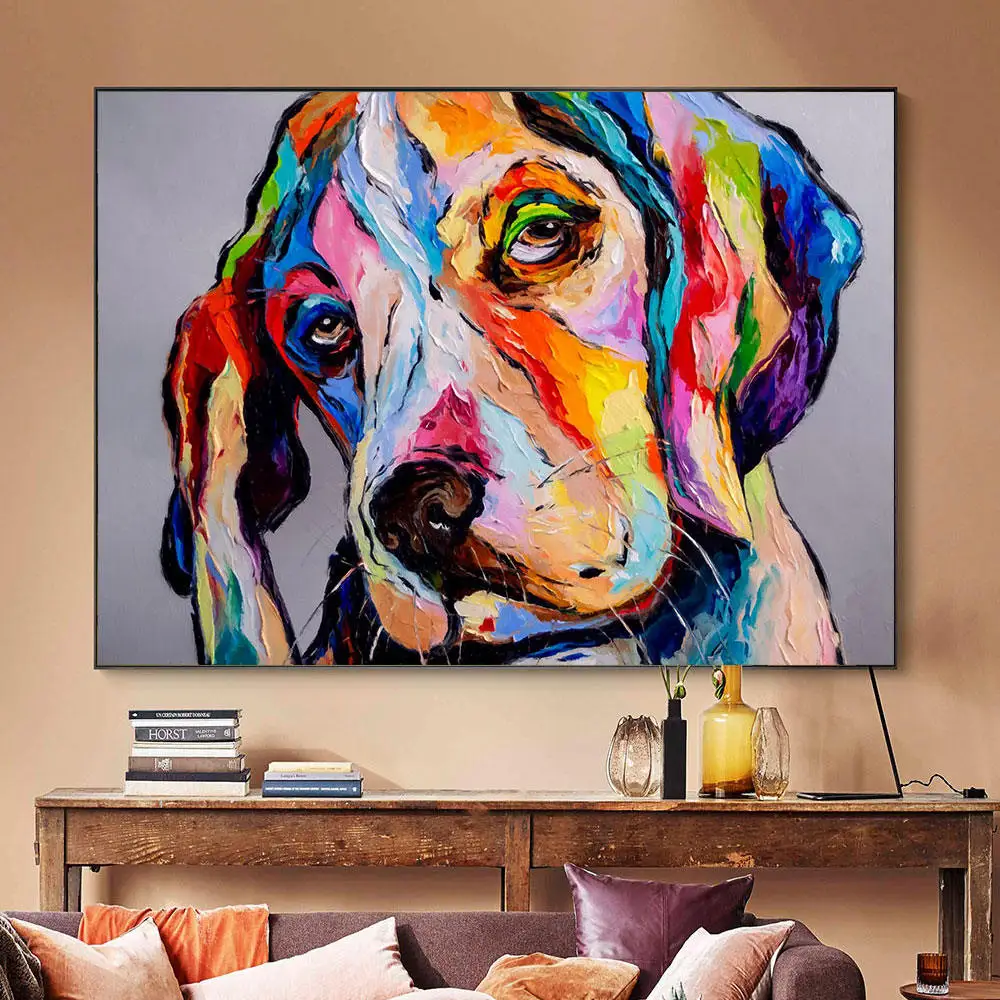 Canvas Print Lion Dog Oil Painting Posters Graffiti Art Animal Canvas Painting Modern Art Hanging Picture Aesthetic Room Decor
Canvas Print Lion Dog Oil Painting Posters Graffiti Art Animal Canvas Painting Modern Art Hanging Picture Aesthetic Room Decor