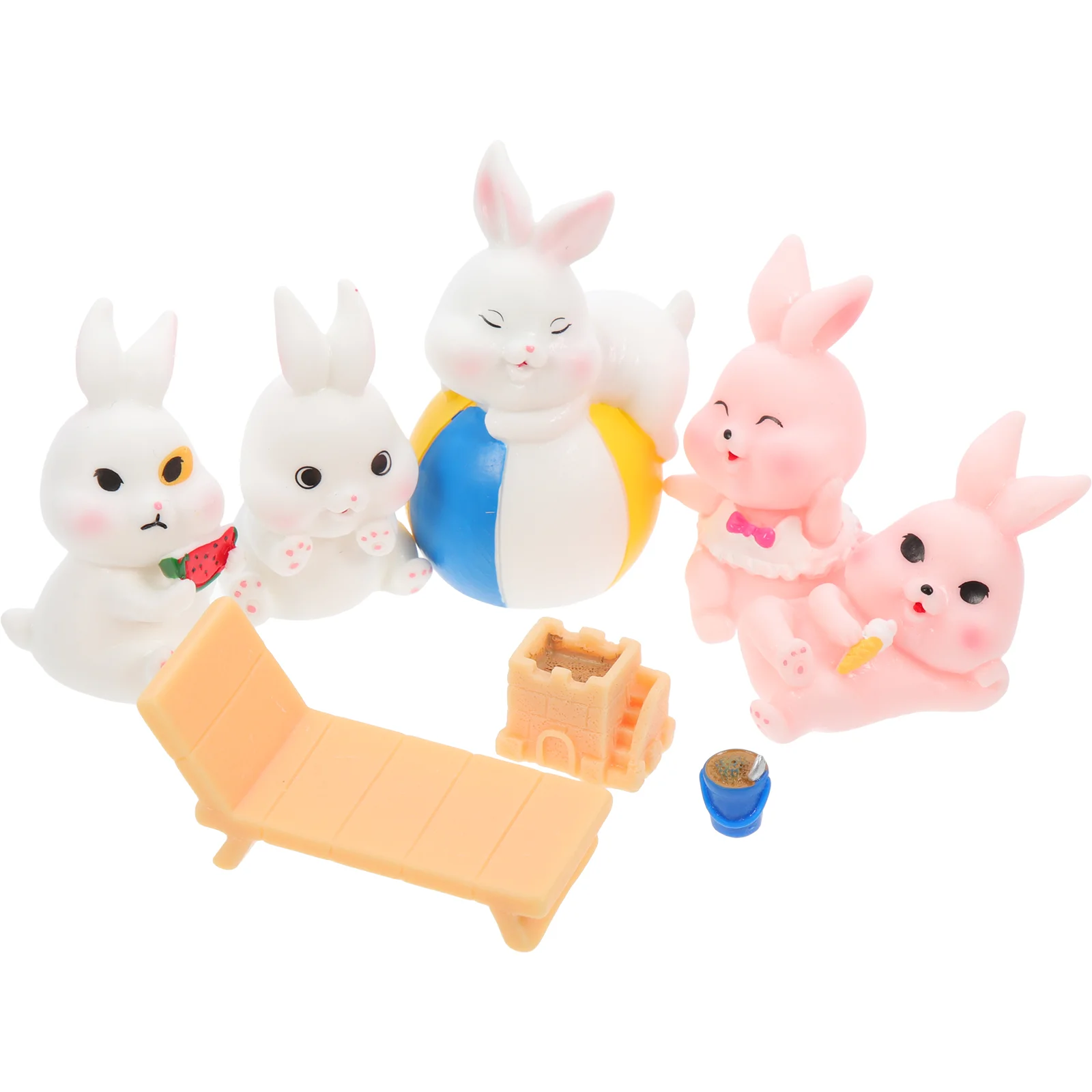 8 Pcs Garden Resin Rabbit Rustic Adornments Home Ornament Decoration Mini Figurines Ornaments Landscaping
8 Pcs Garden Resin Rabbit Rustic Adornments Home Ornament Decoration Mini Figurines Ornaments Landscaping