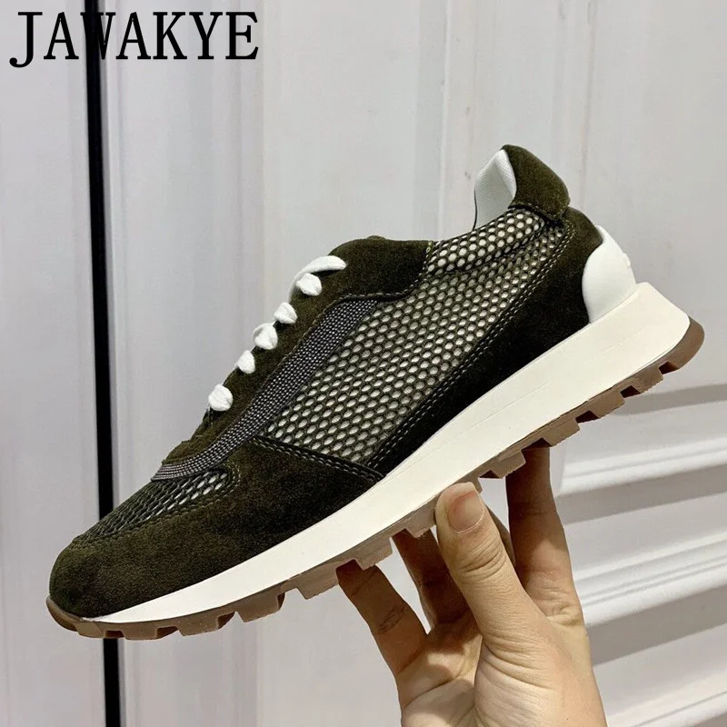 Kid Suede Mesh Patchwork Flat Shoes Women Sneakers Lace Up Round Toe Platform Shoes Women Spring 2022 Casual White Shoes Femme
Kid Suede Mesh Patchwork Flat Shoes Women Sneakers Lace Up Round Toe Platform Shoes Women Spring 2022 Casual White Shoes Femme