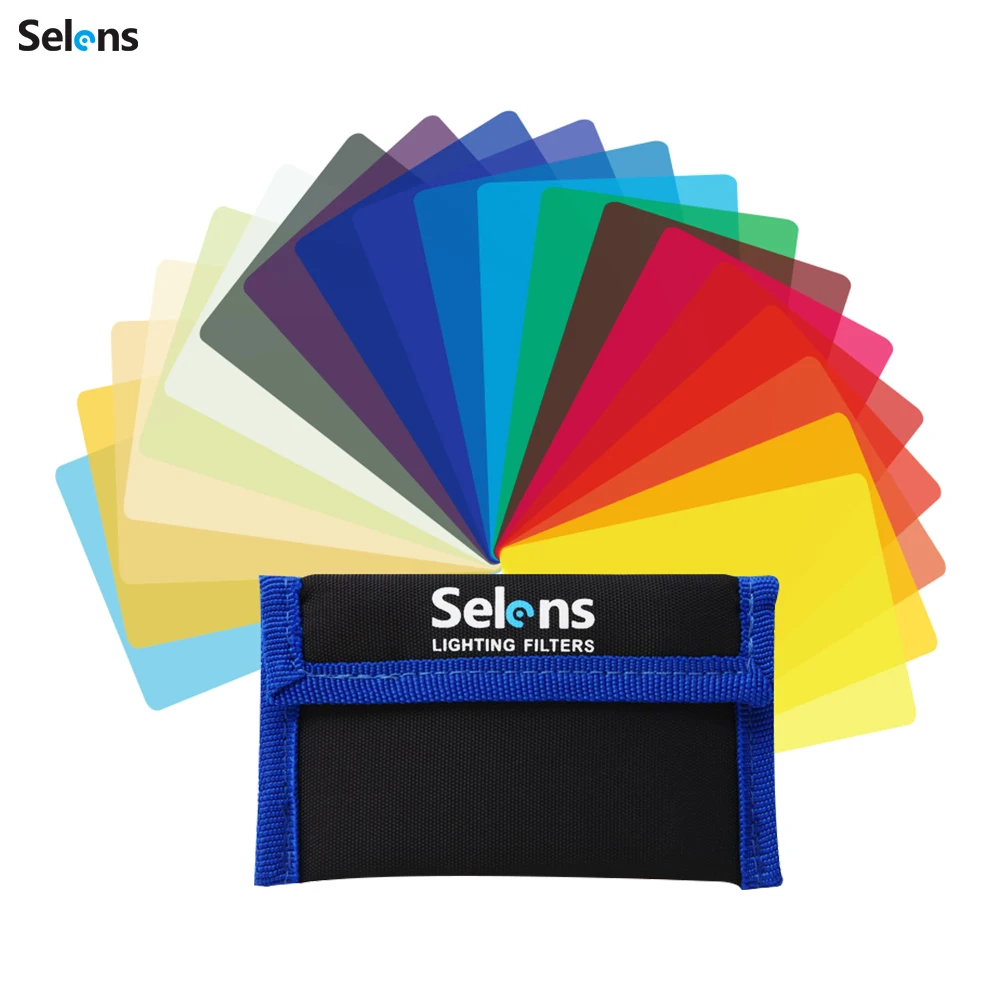 20 PCS Camera Flash Gels Transparent Color Correction Balance Lighting Filter Kit For Photo Studio Camera Accessories
20 PCS Camera Flash Gels Transparent Color Correction Balance Lighting Filter Kit For Photo Studio Camera Accessories