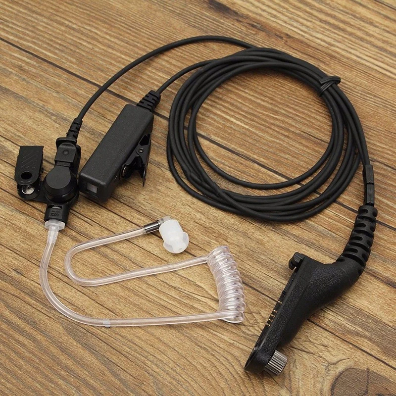 2 Pin PTT MIC Headset Covert Acoustic Tube In-ear Earpiece For Motorola APX8000/7000/6000 XPR6550/6500/6300 Radio
2 Pin PTT MIC Headset Covert Acoustic Tube In-ear Earpiece For Motorola APX8000/7000/6000 XPR6550/6500/6300 Radio