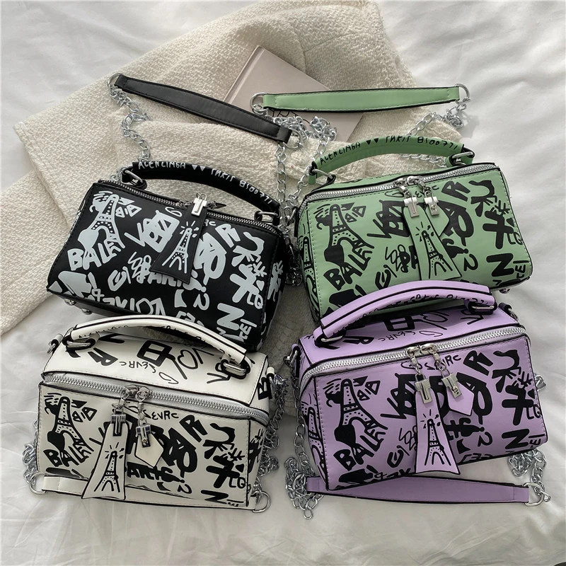 2023 Luxury Design Women Leather Handbags and Purse Fashion Crossbody Bags for Women Graffiti Handbags Shoulder Bags Women Bag
2023 Luxury Design Women Leather Handbags and Purse Fashion Crossbody Bags for Women Graffiti Handbags Shoulder Bags Women Bag