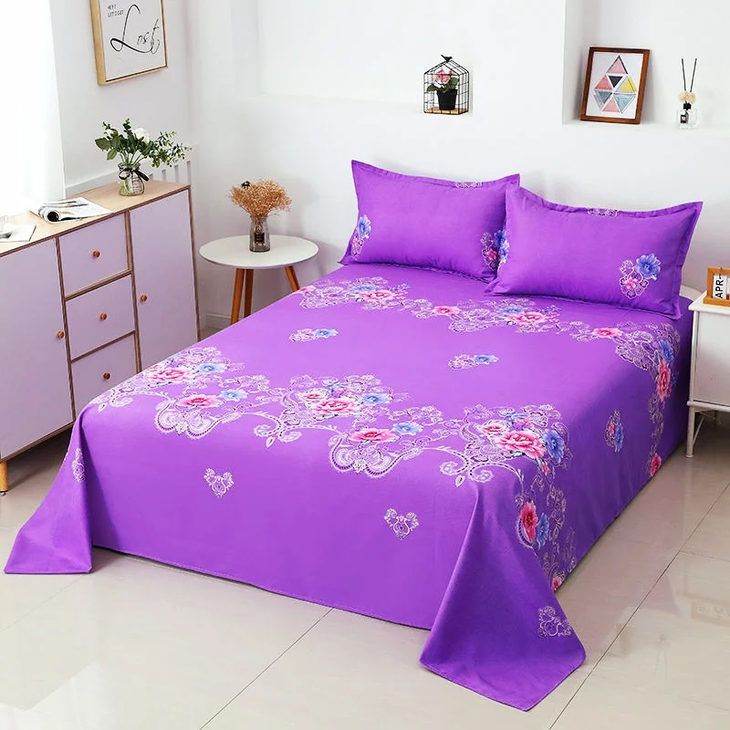 1PCS Bed Sheet +2Pillowcases Flower Print Beddress Sheets For King/Queen Bed Size Non-Slip Cover Flat Sheet 1.5/1.8/2M Beds Set
1PCS Bed Sheet +2Pillowcases Flower Print Beddress Sheets For King/Queen Bed Size Non-Slip Cover Flat Sheet 1.5/1.8/2M Beds Set