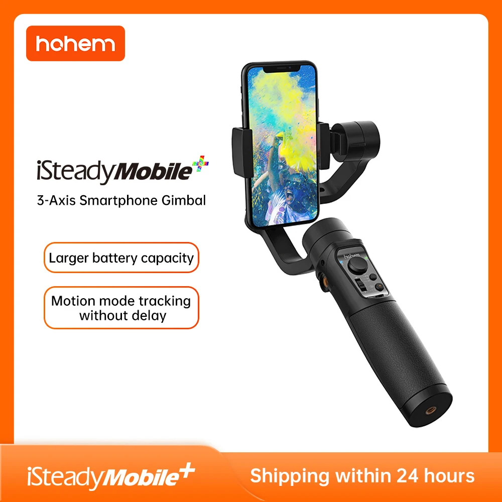 Hohem iSteady Mobile Plus 3-Axis Handheld Gimbal Stabilizer Phone Selfie Stick Tripod for iPhone 13 12 Pro/Max Huawei Xiaomi
Hohem iSteady Mobile Plus 3-Axis Handheld Gimbal Stabilizer Phone Selfie Stick Tripod for iPhone 13 12 Pro/Max Huawei Xiaomi