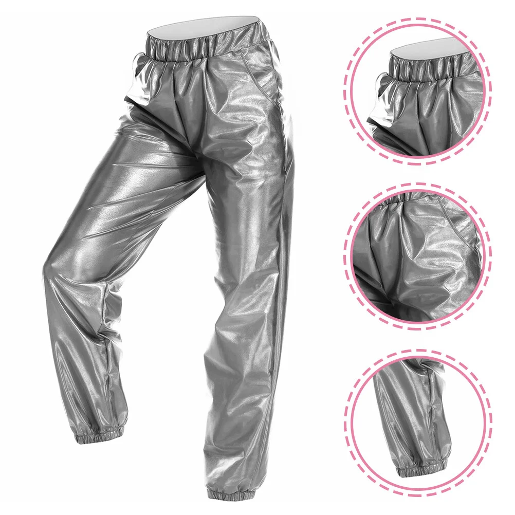 Casual Trousers Metallic Outfit Active Pants Men 70s Outfits Women Polyester Exercise Pants For Women Man Women's Athletic
Casual Trousers Metallic Outfit Active Pants Men 70s Outfits Women Polyester Exercise Pants For Women Man Women's Athletic